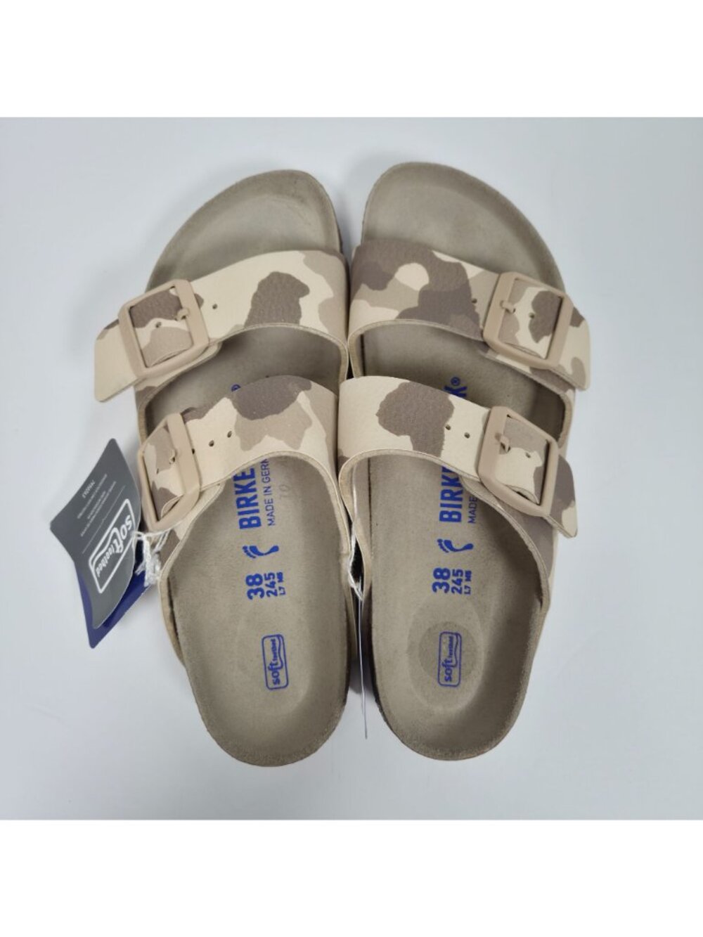 Birkenstock Arizona Soft Bed Women's Camouflage Sandals US Size 7 - Picture 5 of 8